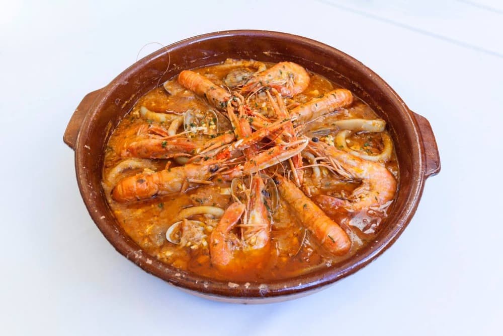 Rincón de España sopa de camarones